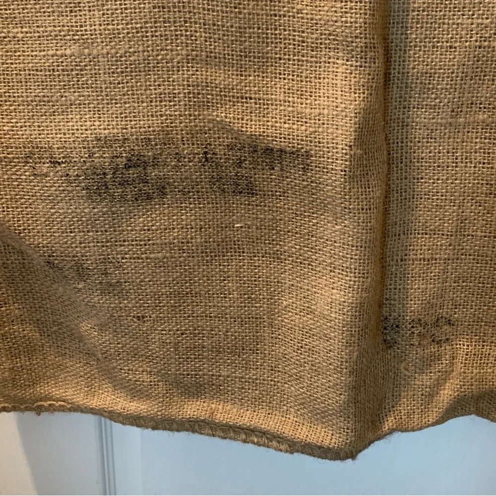 Natural Jute Burlap Organic Coffee Bean Bag Sack Honduras Large